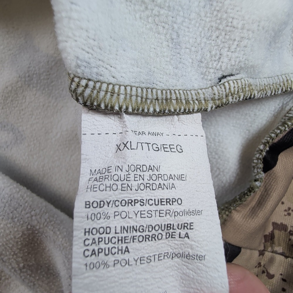 Under Armour Mens XXL Barren Camo Armour Fleece Hoodie Pullover 1360561 - Picture 7 of 11